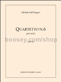 Quartetto N. 6 (String Quartet Score)
